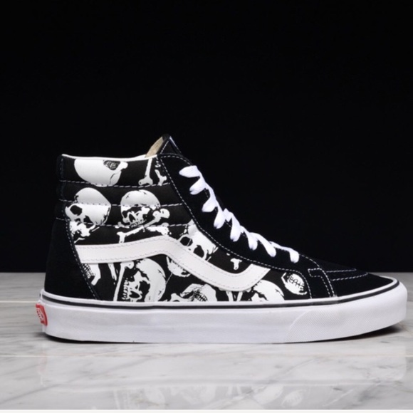 vans skull high tops